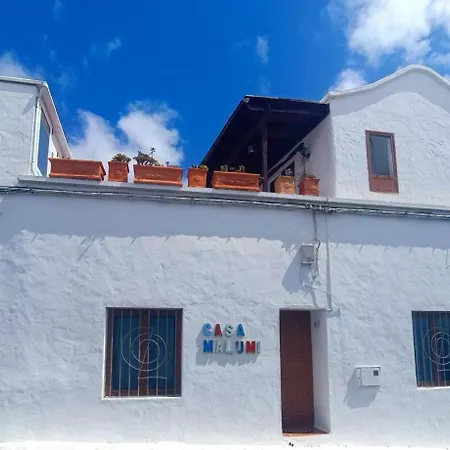 Hébergement de vacances Casa Malumi - Historisches Stadthaus In Haría